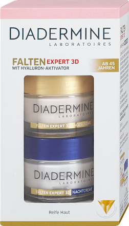 Anti Falten Gesichtspflegeset Tages- und Nachtcreme Diadermine