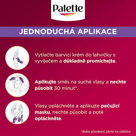 barva na vlasy Ledový stříbrný U71 Palette DELUXE