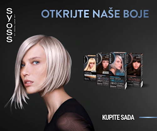 Blond Cool Blonds boja za kosu  – 10-55 ultra platinasta plava syoss