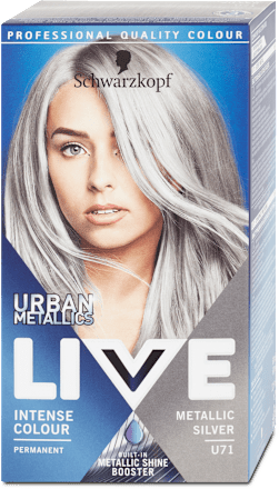 Intense Colour Urban Metallics – U71 metalik srebrna, trajna boja za kosu Schwarzkopf LIVE