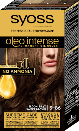 Farba do włosów 5-86 Słodki Brąz Syoss Oleo Intense