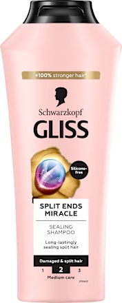 Шампоан за увредена коса с цъфтящи краища Split Ends Miracle Schwarzkopf GLISS