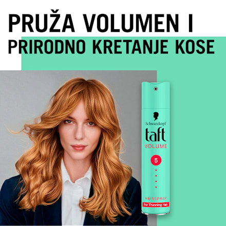Volume lak za kosu 5 Schwarzkopf taft