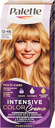 Tartós hajfesték, természetes világos szőke 12-46 Palette INTENSIVE COLOR CREME