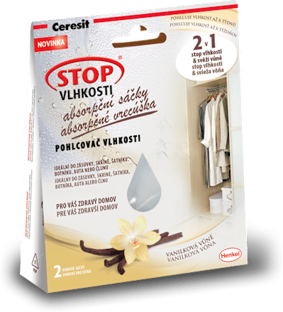 Absorpčné vrecúška Stop vlhkosti - vanilková vôňa Ceresit STOP