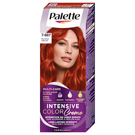 Боя за коса - Nr. 7-887 (RV6) Скарлет Palette INTENSIVE COLOR CREME