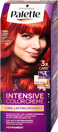Boja za kosu - 7 - 887 grimizna crvena Palette INTENSIVE COLOR CREME
