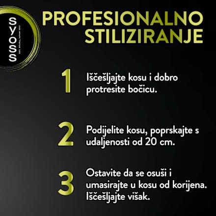 Pure & Fresh šampon za suho pranje kose syoss