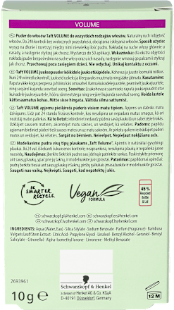 Puder stylizujący Powder Volume Schwarzkopf taft