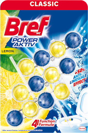 Odorizat toaletă Power Acktiv Lemon Bref