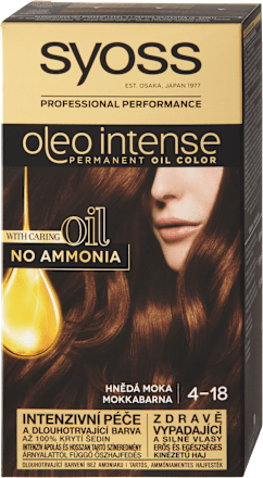 Vopsea permanentă 4-18 syoss Oleo Intense