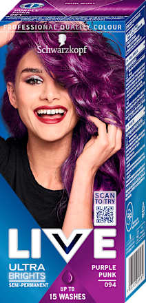 Ultra Brights or Pastel polutrajna boja za kosu – 094 ljubičasta Schwarzkopf LIVE