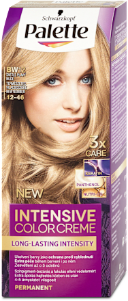 Vopsea permanentă  BW12 (12-46) Blond Nude Deschis Palette INTENSIVE COLOR CREME