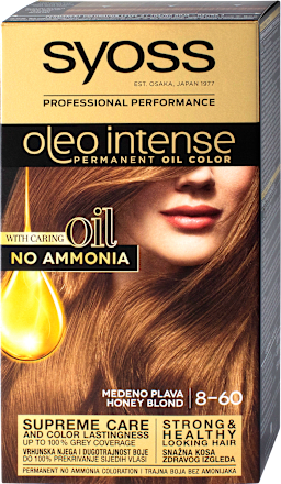 Boja za kosu – 8-60 medeno plava syoss Oleo Intense
