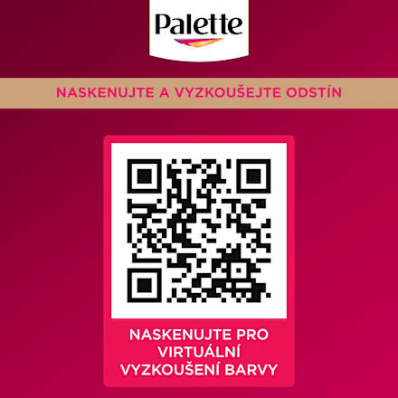 barva na vlasy Sytý přirozeně černý 1-0 Palette DELUXE