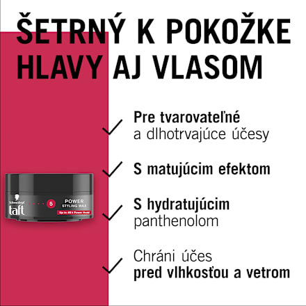 Stylingový vosk Power Schwarzkopf taft