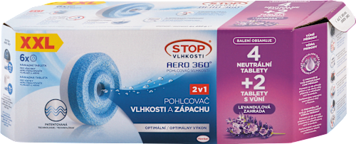 Náhradné tablety Stop vlhkosti Aero 360° - XXL Ceresit STOP