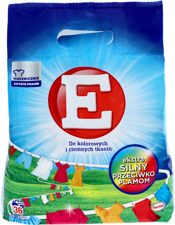 Proszek do prania tkanin kolorowych Powder Color  E