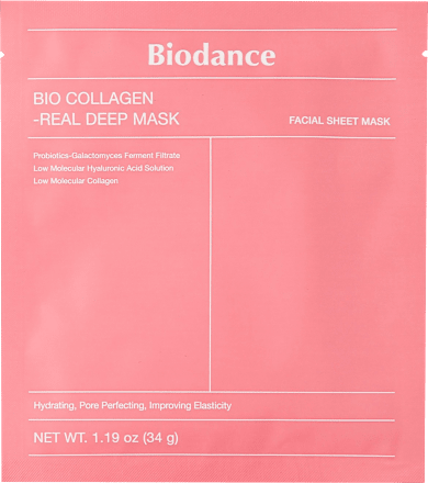 Mască de față pentru hidratare intensă și fermitate Bio-Collagen Biodance