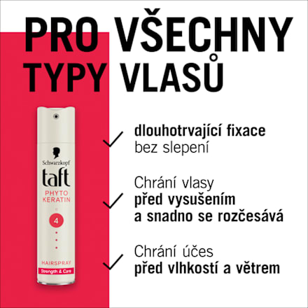 lak na vlasy Keratin Schwarzkopf taft
