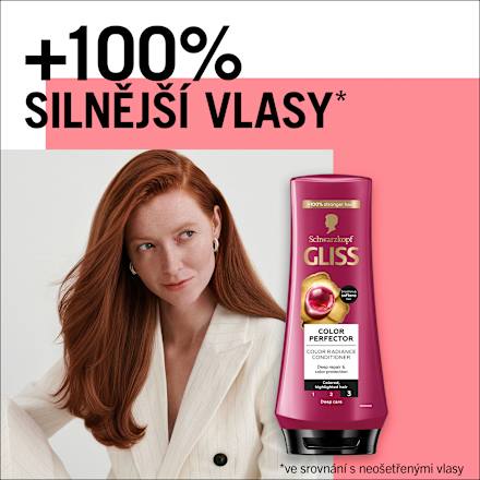 balzám na vlasy Repair & Protect Color Perfector Schwarzkopf GLISS