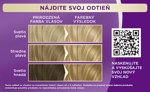 Farba na vlasy - 12-46 prirodzená svetlá blond Palette INTENSIVE COLOR CREME