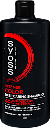 Mélyápoló sampon Intense Color, festett és melírozott hajra syoss