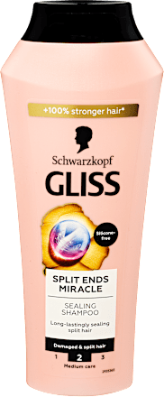 Sampon Split Ends Miracle, sérült, töredezett végű hajra Schwarzkopf GLISS