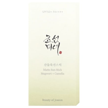 Stick mat de protecție solară, pelin + camelie SPF 50+ PA++++ Beauty of Joseon