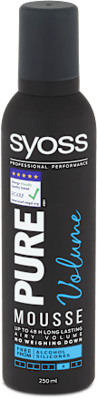 Spumă de păr Pure Volume syoss