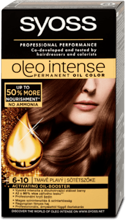 Barva za lase 6-10 temno blond syoss Oleo Intense