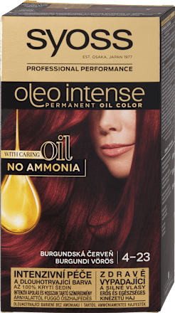 Boja za kosu - 4-23 burgundsko crvena       syoss Oleo Intense