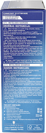 Farba do włosów Urban Metallics Intense Colour U71 Metallic Silver Schwarzkopf LIVE