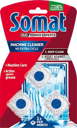 Tablete za čiščenje pomivalnega stroja Duo machine cleaner Somat