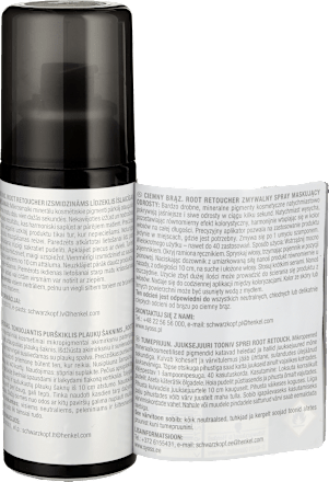 Spray na odrosty CIEMNY BRĄZ syoss
