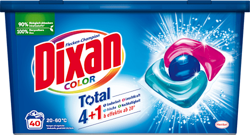 Colorwaschmittel Caps 4+1 Dixan