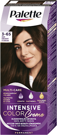 barva na vlasy 3-65 Tmavě čokoládový Palette INTENSIVE COLOR CREME