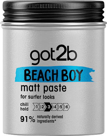 Zmatňujúca pasta na vlasy Beach Boy got2b