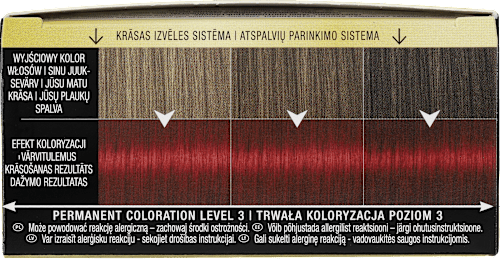 Farba do włosów 5-92 Jasna Czerwień Syoss Oleo Intense