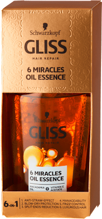 Uljani eliksir 6 Miracle oil Schwarzkopf GLISS