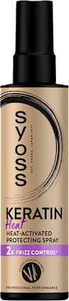 Keratin Heat sprej za zaštitu kose od topline syoss