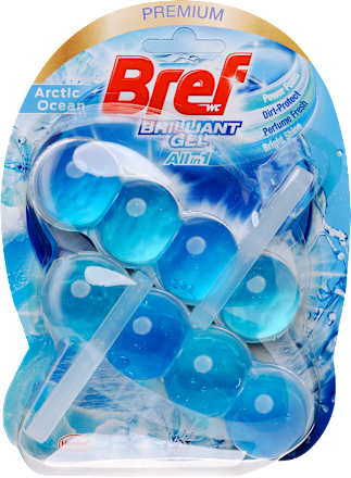 WC blokk, Brillant Gel Arctic Ocean (2*42g) Bref