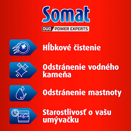 Čistič umývačky riadu v tabletách Duo Power Experts Somat