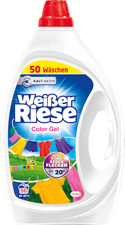 Colorwaschmittel Flüssig Gel Weißer Riese