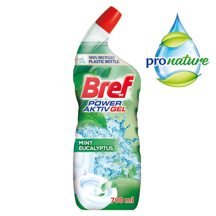 Čistiaci prostriedok na toalety ProNature Mint & Eucalyptus Bref