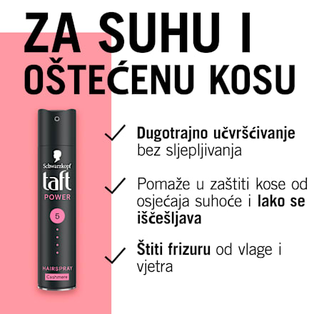 Power Cashmere lak za kosu Schwarzkopf taft