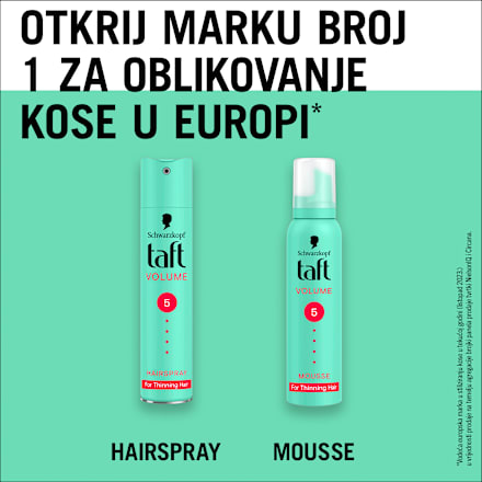 Volume lak za kosu 5 Schwarzkopf taft