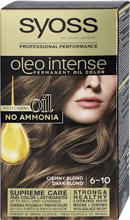 Farba do włosów 6-10 Ciemny Blond Syoss Oleo Intense