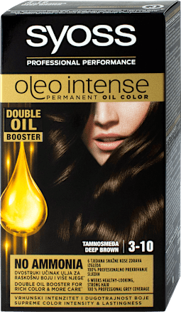 Boja za kosu – 3-10 tamnosmeđa syoss Oleo Intense