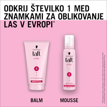 Pena za kodraste lase Curl Mousse Extra Strong Schwarzkopf taft